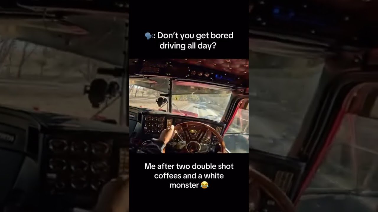 THEY NOT LIKE US! Truckers are built differently. You know what’s up.