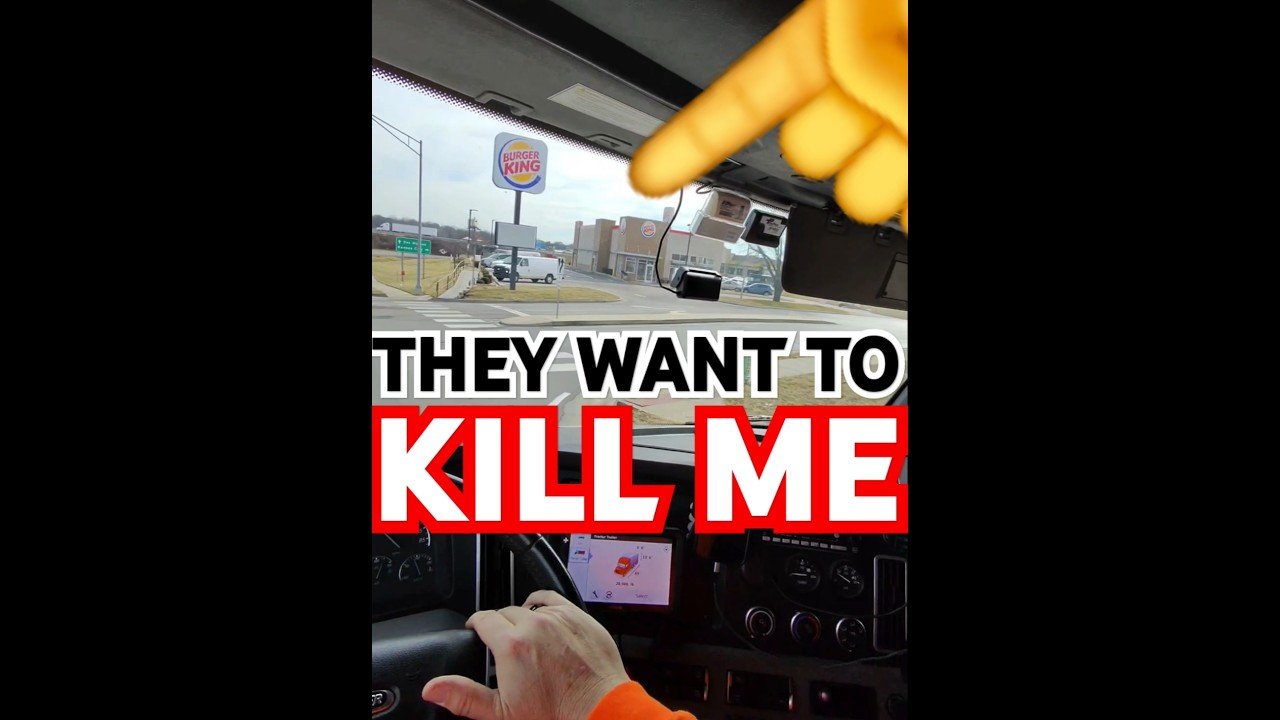 THEY WANT ME DEAD! I had to stop them from having their way. Truckers are being hunted these days.
