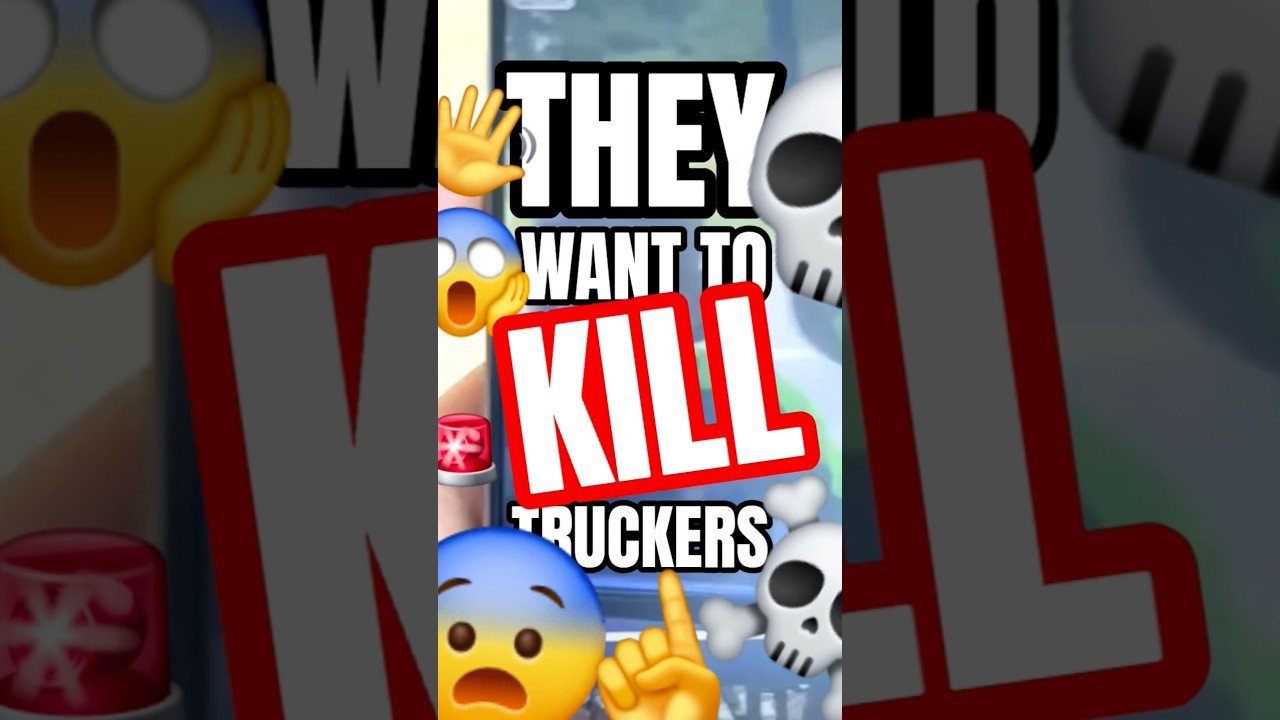 THEY WANT TO KILL TRUCKERS. HERE’S PROOF THAT TRUCKERS NEED HELP OUT HERE.