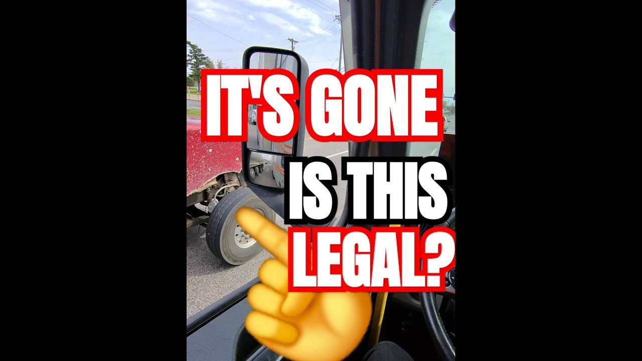 THIS CAN’T BE LEGAL. Trucking has changed for the worse.