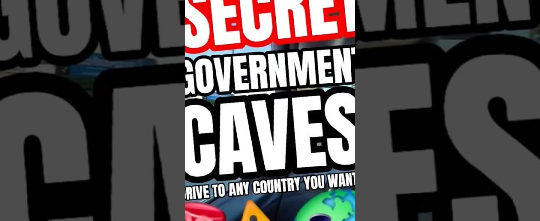 THIS CAVE GOES TO EVERY COUNTRY. UNDER OCEANS AND MOUNTAINS. SECRET GOVERNMENT CAVES!
