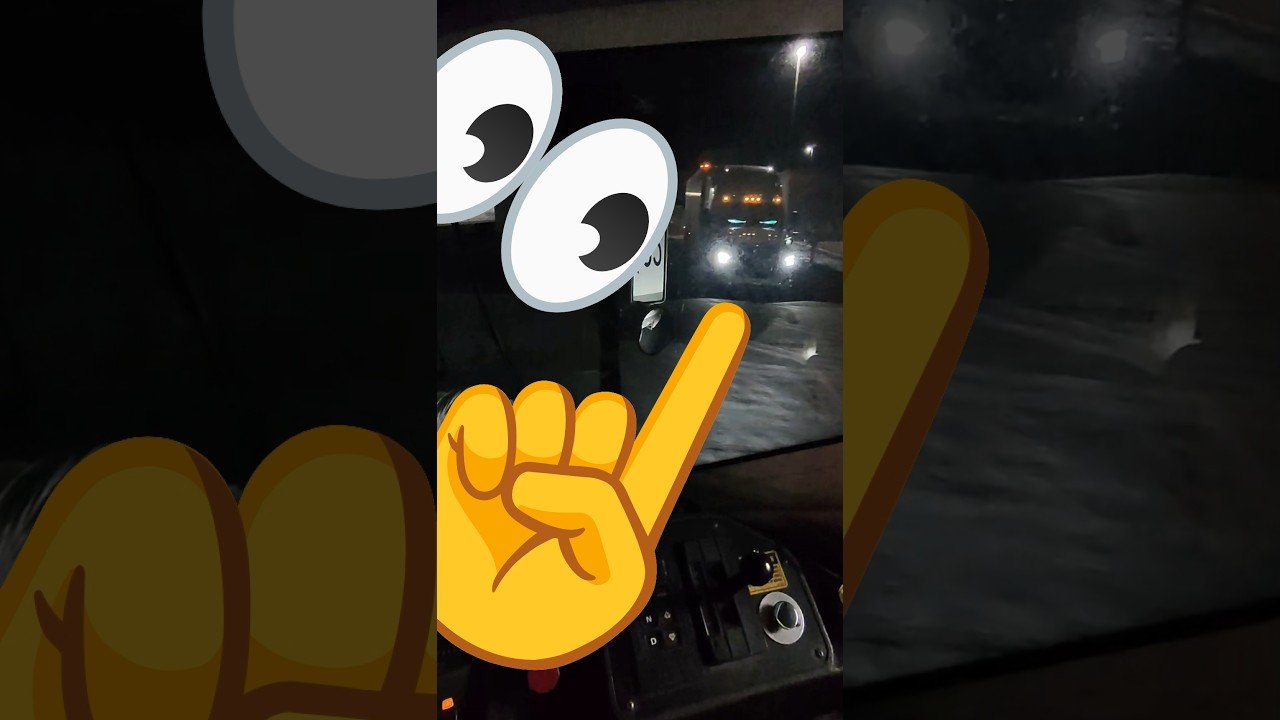 THIS COMPANY DRIVER WASN’T EVEN IMBARASSED!