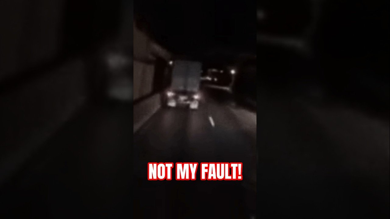 THIS CRASH WASN’T MY FAULT AND HERES PROOF! SHE STOPPED IN MY LANE!
