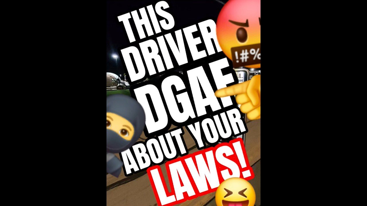 THIS DRIVER DGAF ABOUT YOUR LAWS AND RULES. Will he go to jail? Will he get caught?