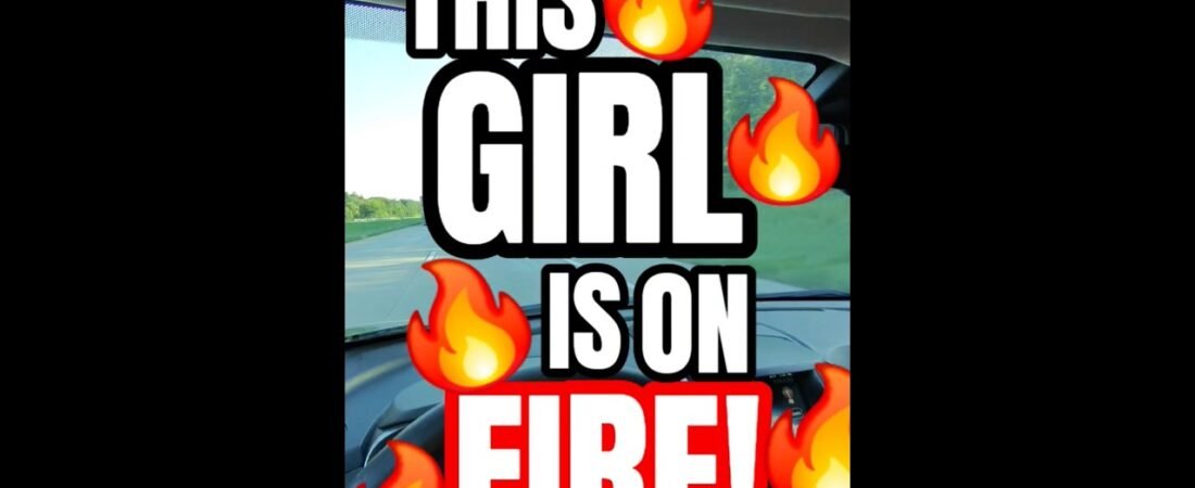 THIS GIRL IS ON FIRE! Subaru drivers are just built differently.