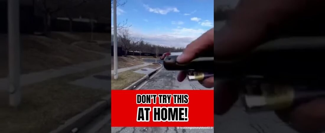 THIS ILLEGAL TRUCK DRIVER IS BREAKING ALL THE RULES!