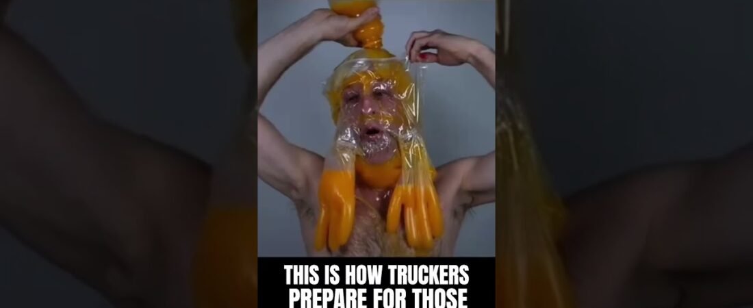 THIS IS HOW TRUCKERS PREPARE FOR THOSE LONG HAULS ACROSS THE COUNTRY.