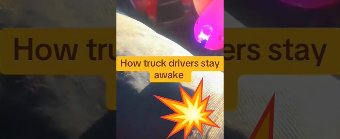 THIS IS HOW TRUCKERS STAY AWAKE WITHOUT ENERGY DRINKS, DRUGS, OR CAFFEINE!