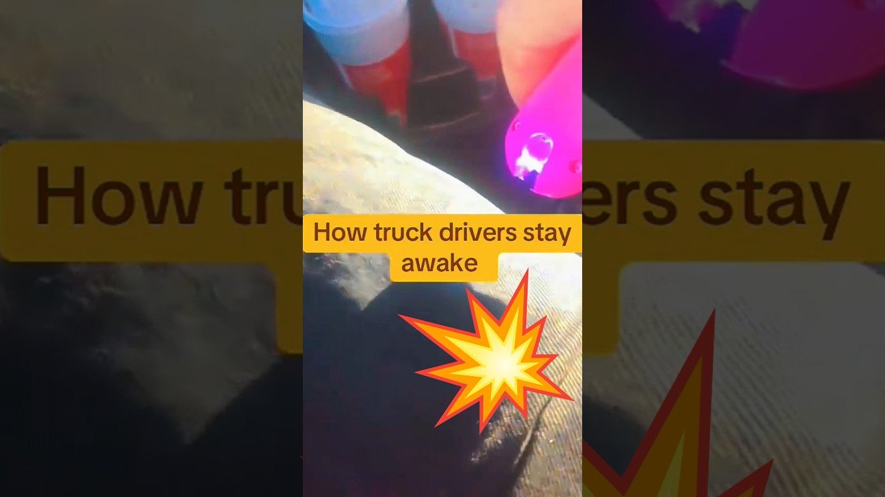 THIS IS HOW TRUCKERS STAY AWAKE WITHOUT ENERGY DRINKS, DRUGS, OR CAFFEINE!
