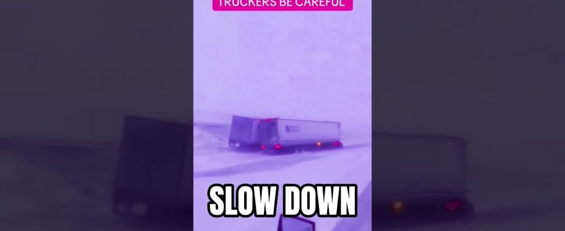 THIS IS THE TIME TO SLOW DOWN DRIVER.
