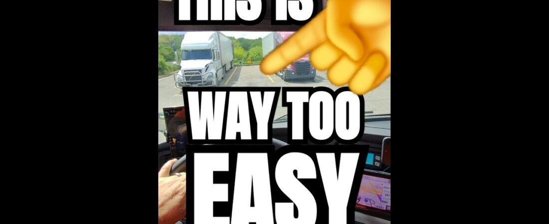 THIS IS WAY TOO EASY! Why do truckers struggle so hard with this?