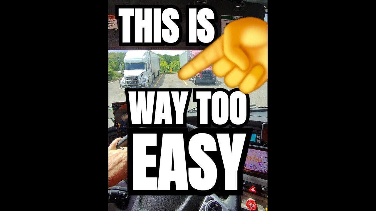 THIS IS WAY TOO EASY! Why do truckers struggle so hard with this?