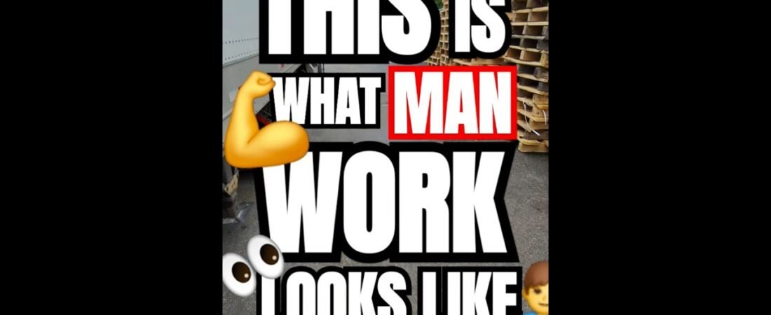 THIS IS WHAT MAN WORK LOOKS LIKE. Are you man enough for trucking?