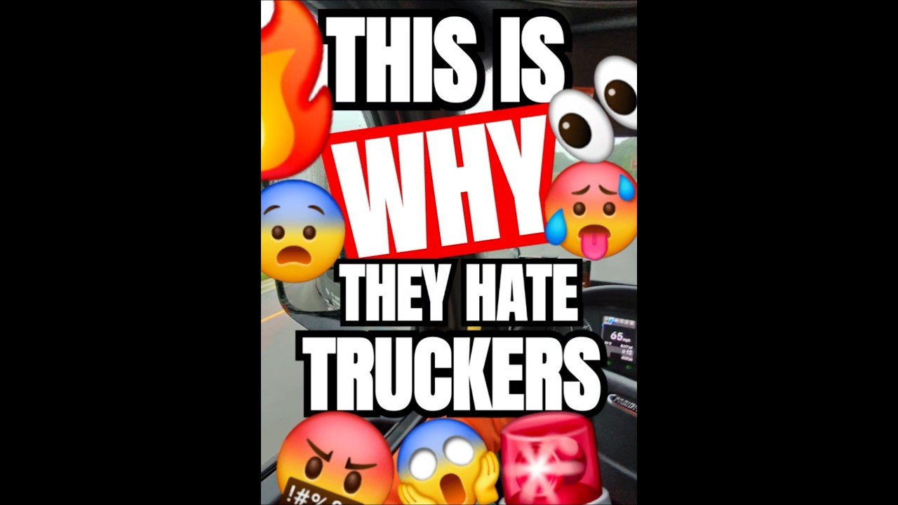 THIS IS WHY THEY HATE TRUCKERS! When will truck drivers learn?