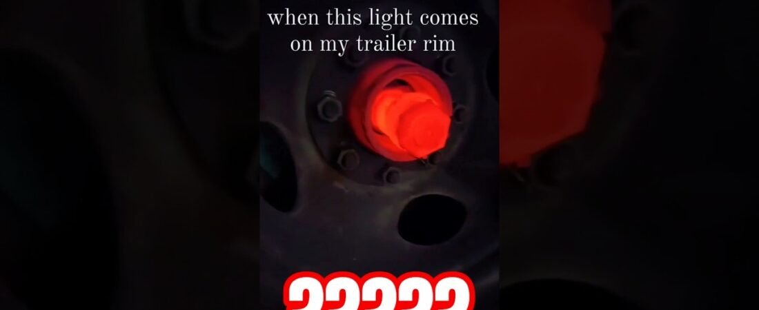 THIS RED TRAILER LIGHT WON’T TURN OFF?