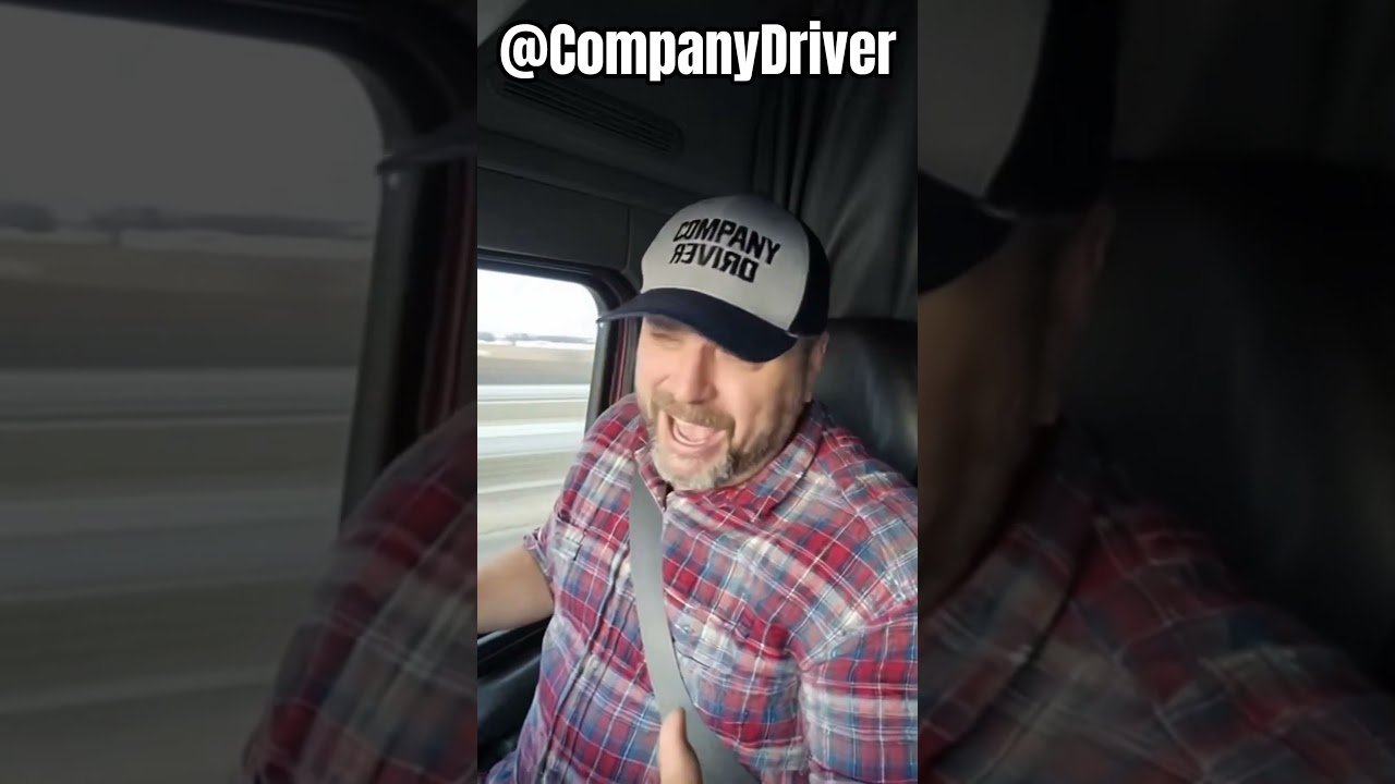 THIS TRUCKER DOESN’T PLAY FAIR! He’s going to make sure he always delivers first!