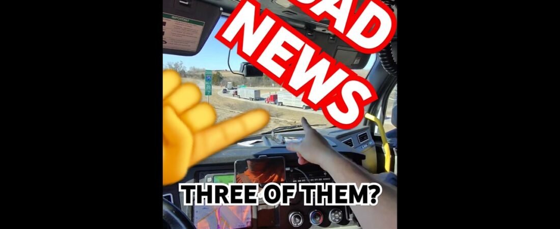 THREE OF THEM? That’s Bad News! Bull Haulers, Cattle Haulers always up to no good.
