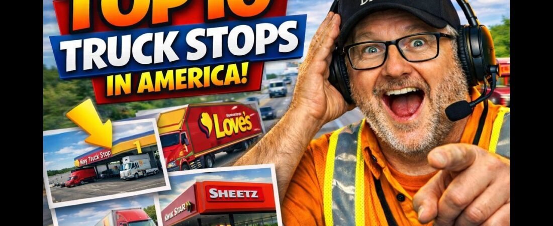 TOP 10 TRUCKSTOPS in America that you have to visit as a Company Driver
