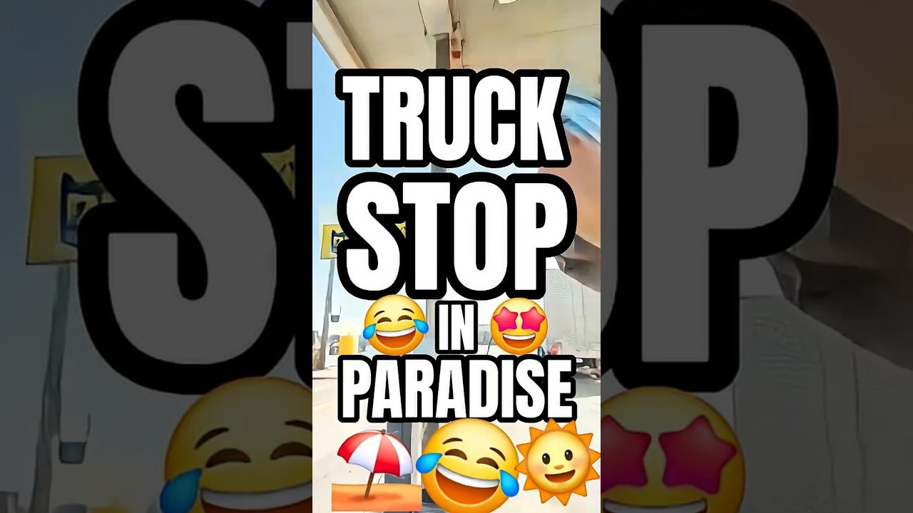TRUCK STOP IN PARADISE! Warm sunshine, sandy beach, and DEISEL! Who could ask for anything more?