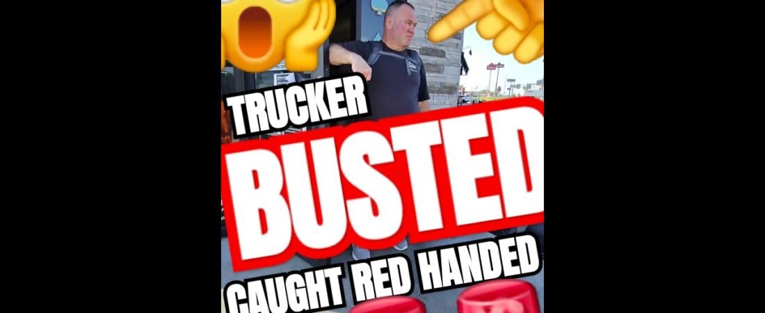 TRUCKER BUSTED WITH LOT LIZARD! It’s so embarrassing for everyone.