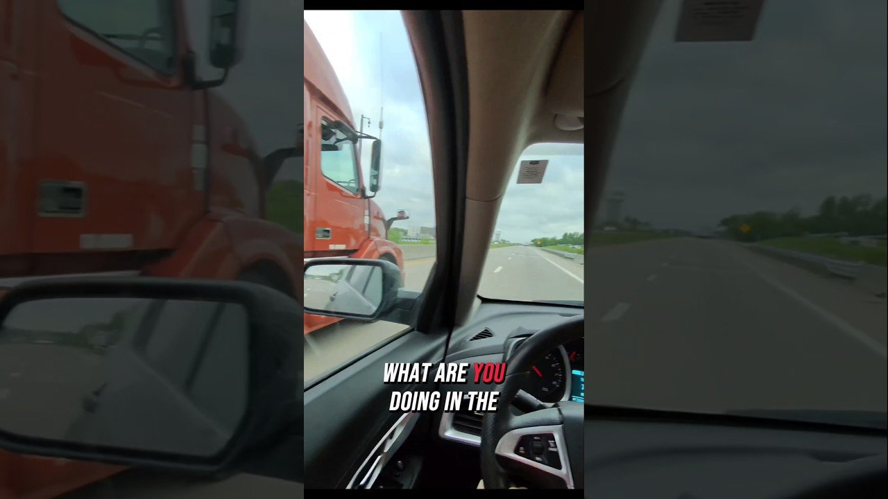TRUCKER CRASHOUT ON THE HIGHWAY LEADS TO NOWHERE!