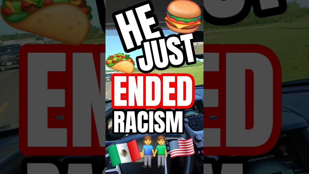 TRUCKER ENDS RACISM IN 5 SECONDS. Now, America can heal from its painful division.