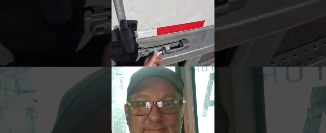 TRUCKER GETS CAUGHT STEALING  FROM HIS OWN LOAD!