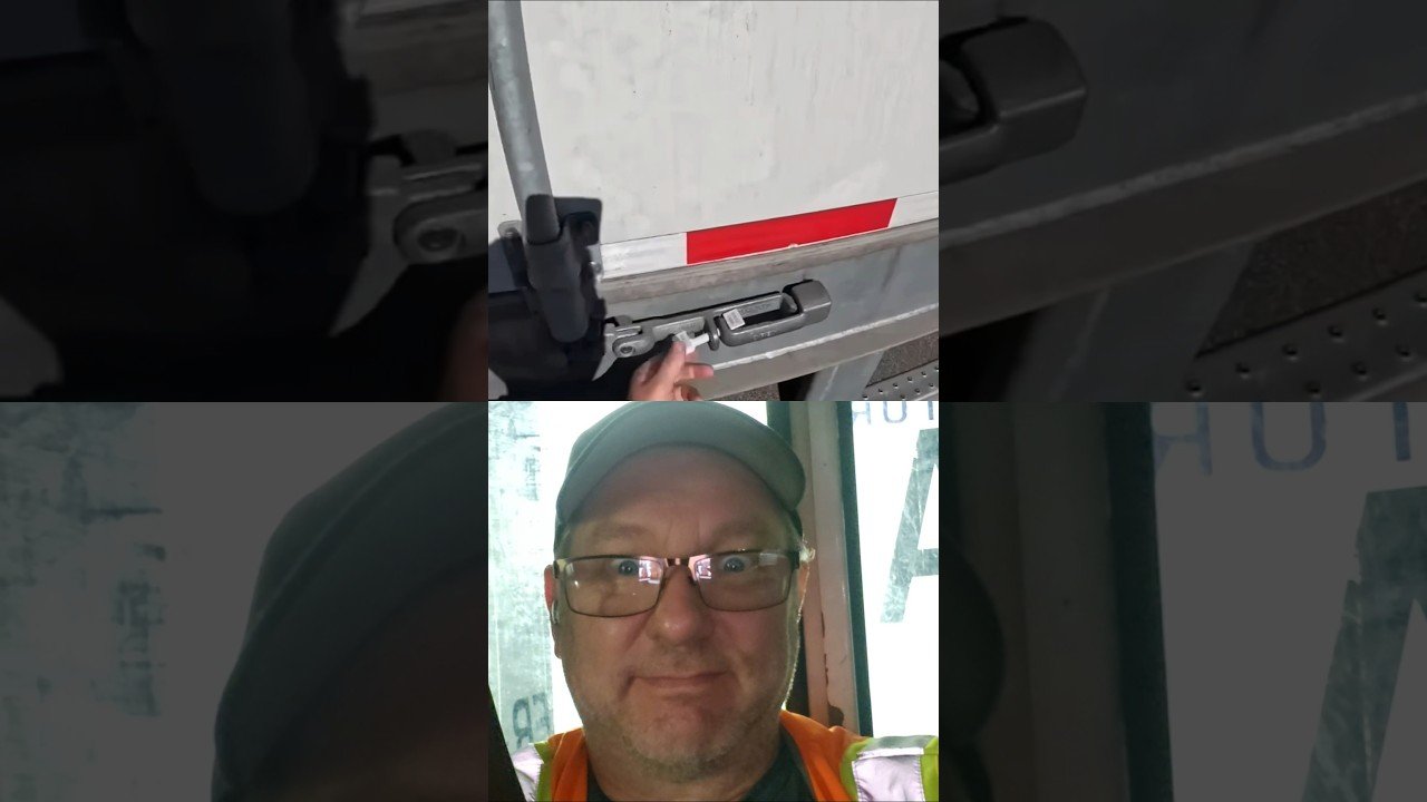 TRUCKER GETS CAUGHT STEALING  FROM HIS OWN LOAD!