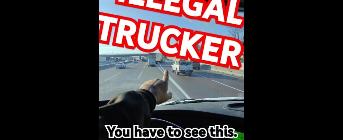 TRUCKER MAKES ILLEGAL TURN THAT COULD KILL DOZENS OF CHILDREN.
