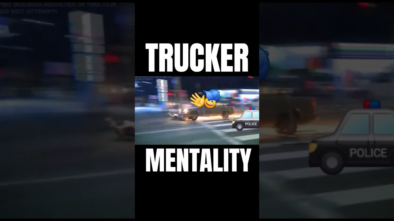 TRUCKER MENTALITY ALWAYS WINS! Anyone can be a trucker if yer tough enough.