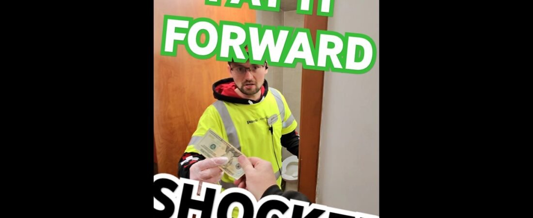 TRUCKER PAYS IT FORWARD TO THE PEOPLE WHO DESERVE IT MOST. #payitforward #truckdriver #trucking