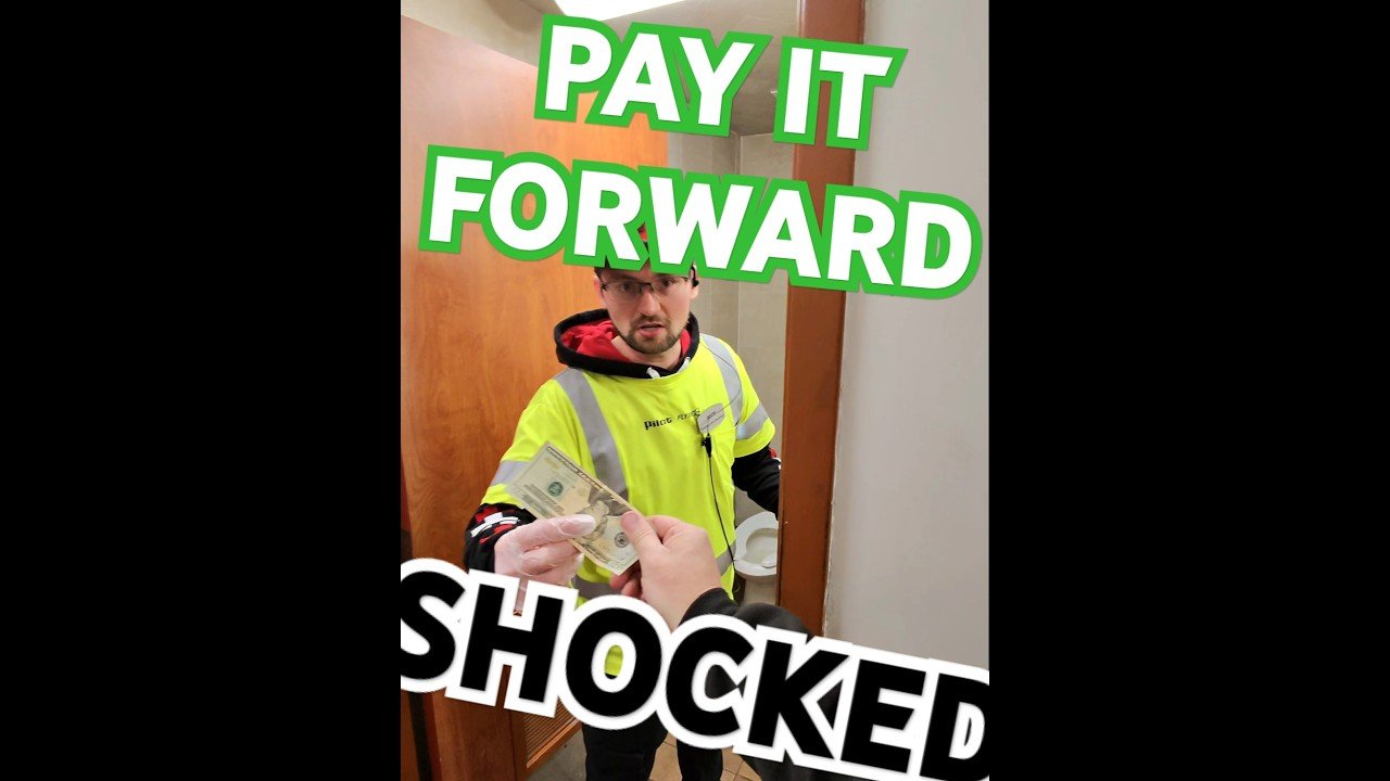 TRUCKER PAYS IT FORWARD TO THE PEOPLE WHO DESERVE IT MOST. #payitforward #truckdriver #trucking