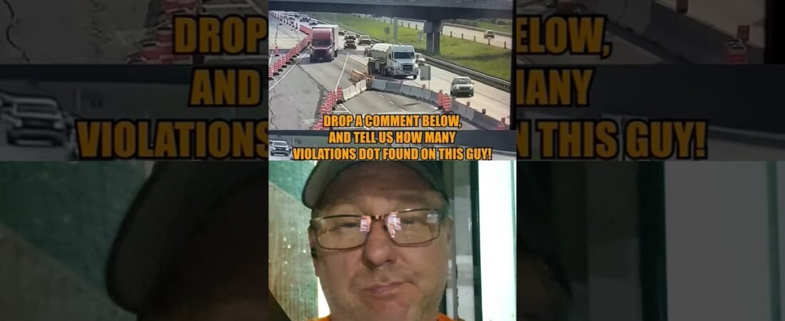 TRUCKER PUTS IT IN REVERSE ON THE HIGHWAY.