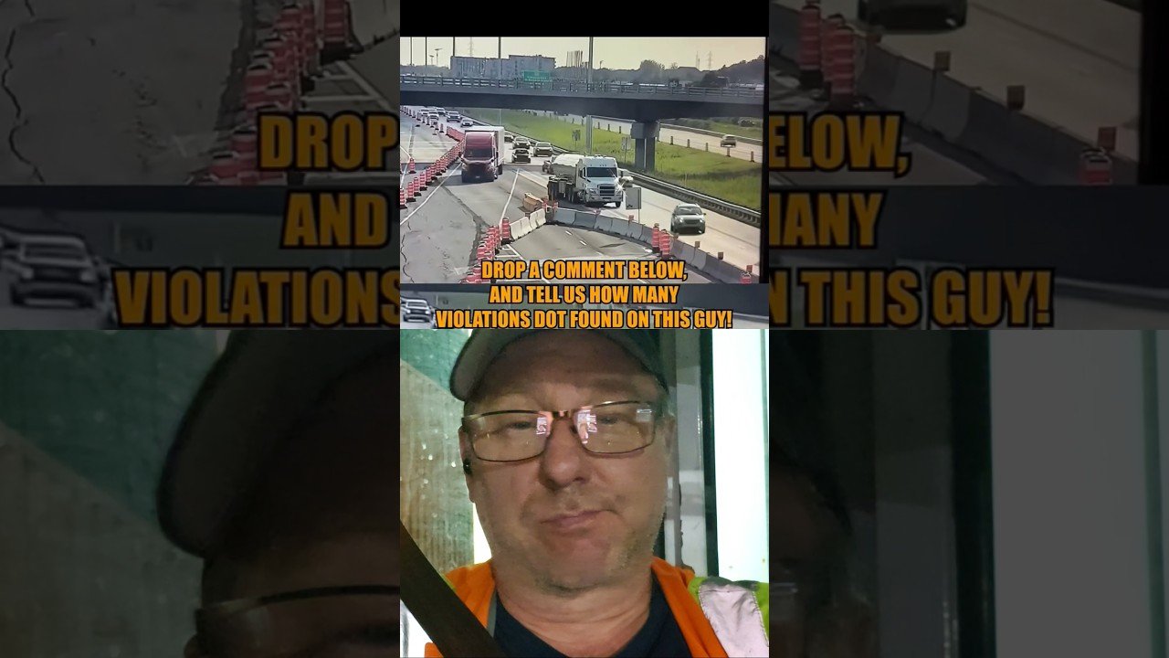 TRUCKER PUTS IT IN REVERSE ON THE HIGHWAY.