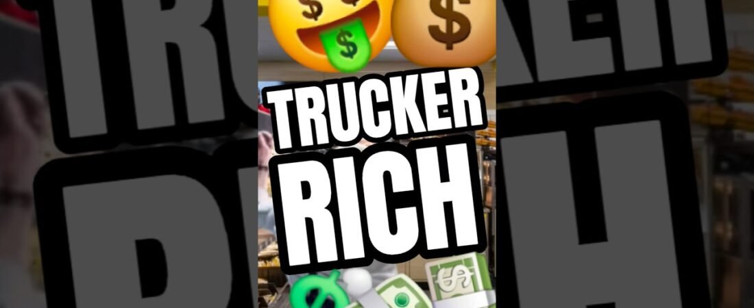 TRUCKER RICH. I CAN AFFORD TO BUY EVERYTHING IN THIS TRUCK STOP. WITH MY POINTS!