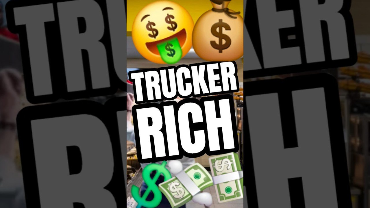 TRUCKER RICH. I CAN AFFORD TO BUY EVERYTHING IN THIS TRUCK STOP. WITH MY POINTS!
