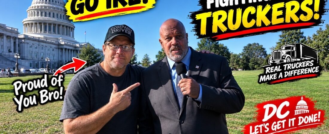 TRUCKER TAKES HIS FIGHT TO WASHINGTON!