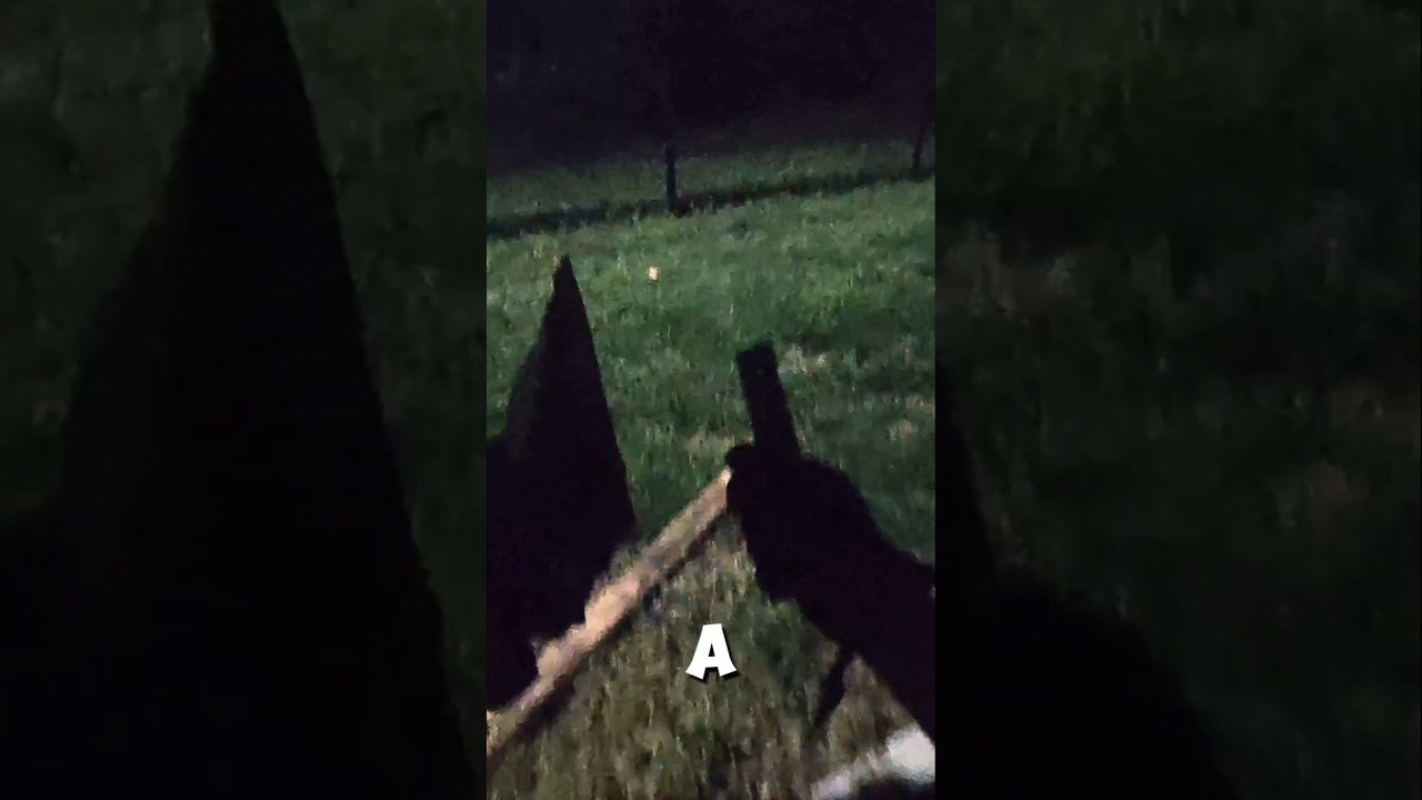 TRUCKER USES A SHANK AND A GAT TO PROTECT HIMSELF FROM SMUGGLERS INSIDE HIS TRAILER.