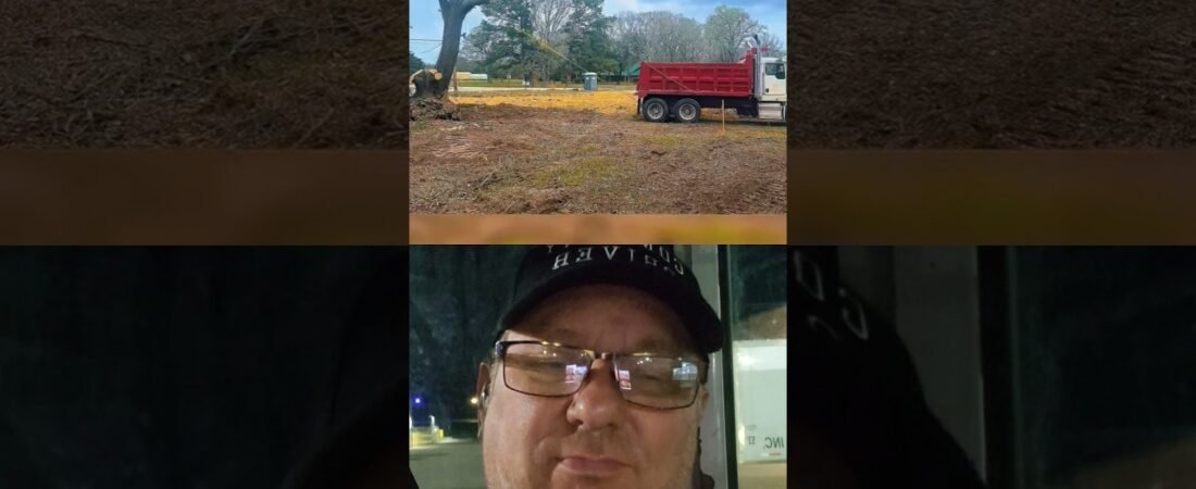 TRUCKER VS TREE.. WHO WILL WIN THIS BATTLE?