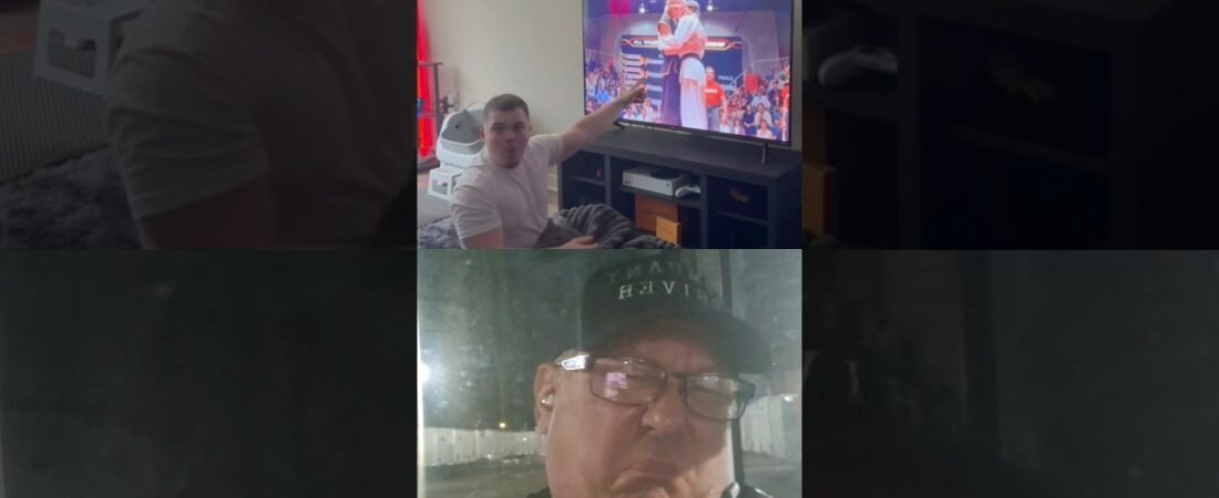 TRUCKER WATCHING KARATE KID FOR THE FIRST TIME!