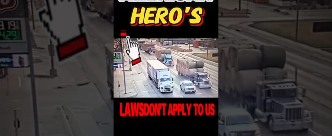 TRUCKERS ARE AMERICAN HERO’S AND LAWS DO NOT APPLY TO TRUCKERS LIKE THEY DO EVERYONE ELSE.