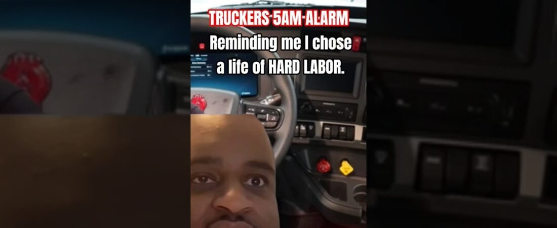TRUCKERS CHOSE A LIFE OF HARD LABOR. They are reminded of it every day.