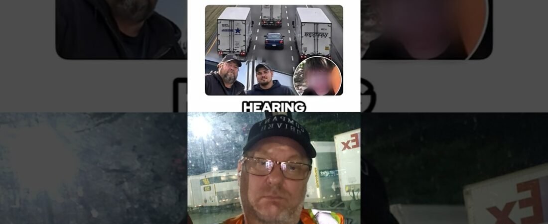 TRUCKERS JUST SAVED A KIDNAPPED CHILD FROM EVIL KIDNAPPERS