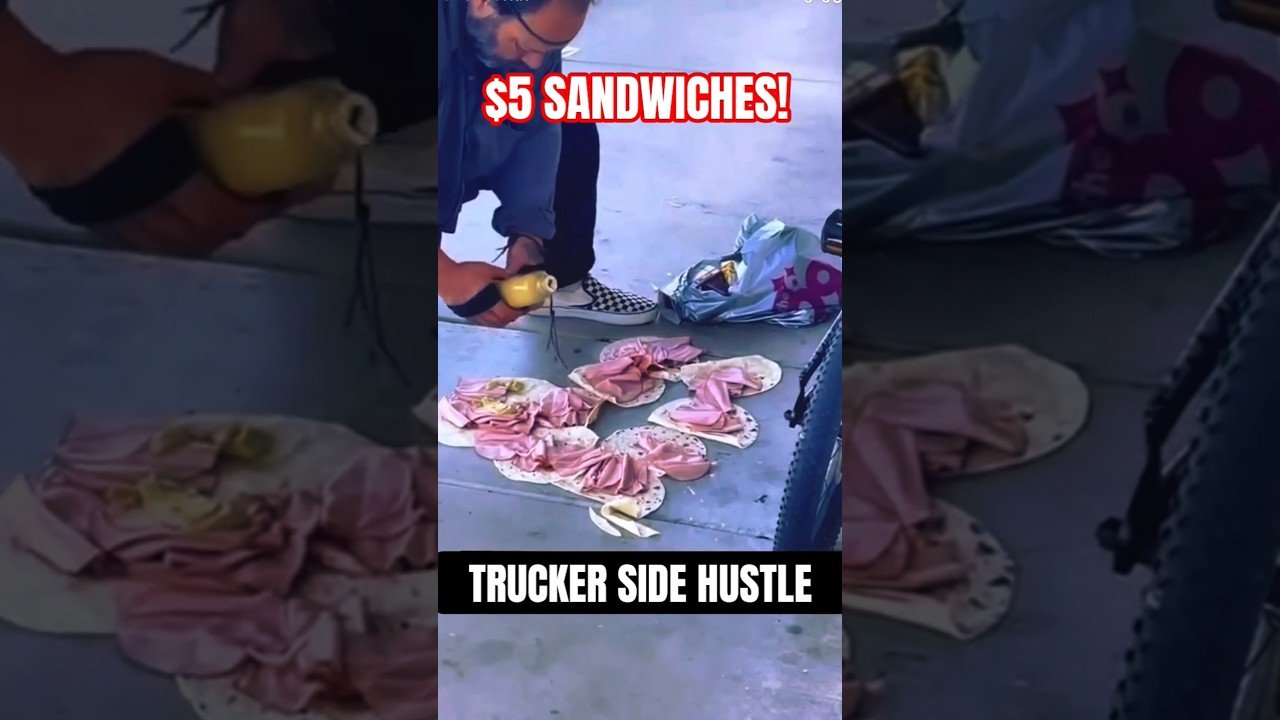 TRUCKERS SIDE HUSTLE IS GETTING CREATIVE IN THIS ECONOMY.