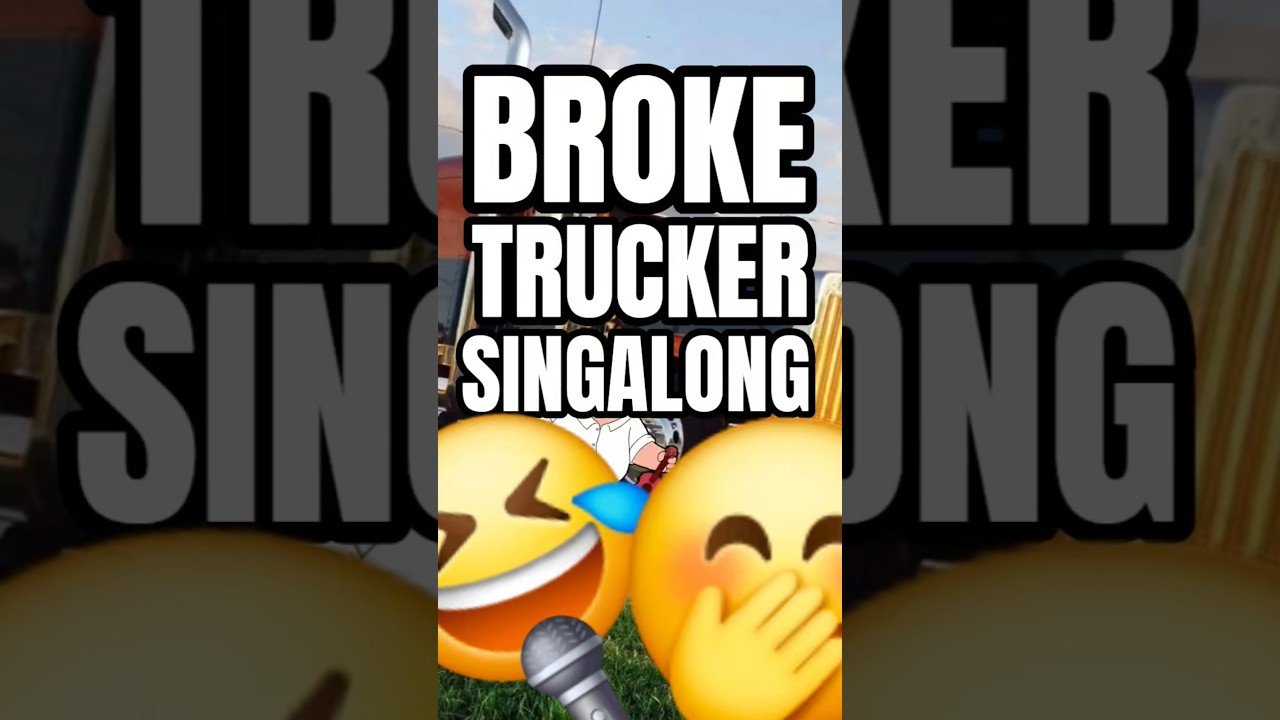 TRUCKERS SING ABOUT WHY THEY ARE ALWAYS POOR AND WHY THEY CANT LEAVE TRUCKING. SINGALONG WITH THEM.
