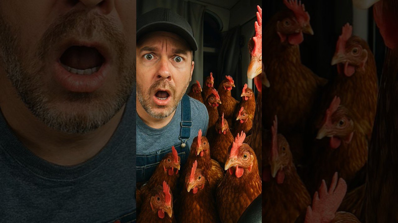 TRUCKERS WITH CHICKENS IN THEIR BIG RIGS?
