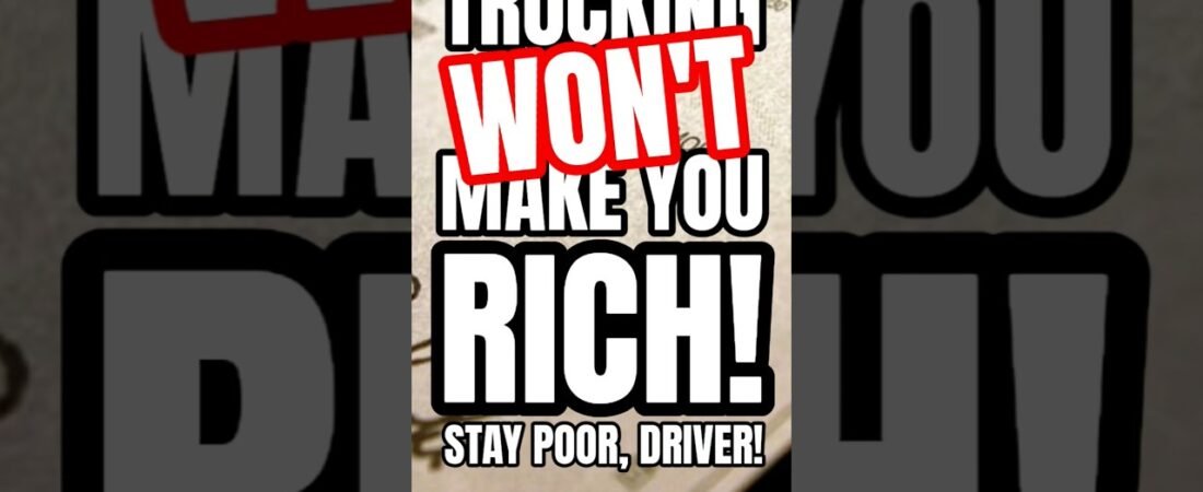 TRUCKING PAYCHECKS JUST HIT DIFFERENTLY WHEN YOU’RE STANDING ON BUSINESS.