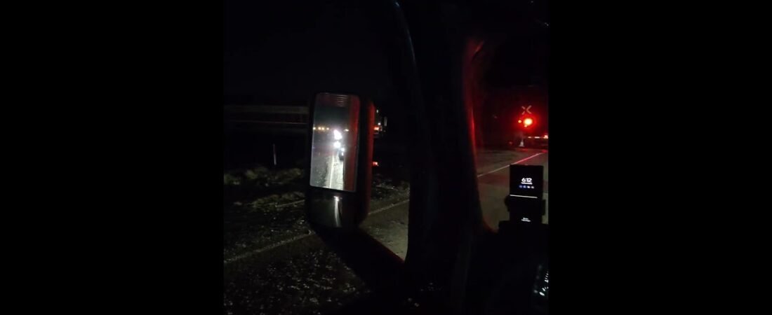 TRUCKING POV. I’m on the Night train. I love that stuff. #trucking #trucker #shorts #metaglasses