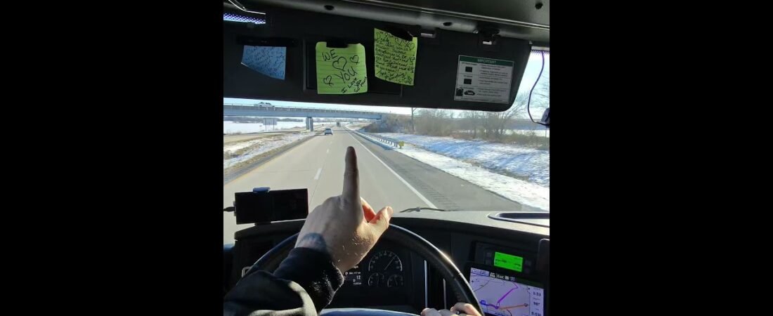 TRUCKING POV. This is Trucking in Real Life