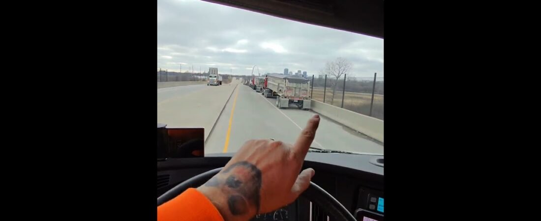 TRUCKING POV. This is Trucking in Real Life #trucking #trucker #shorts #metaglasses